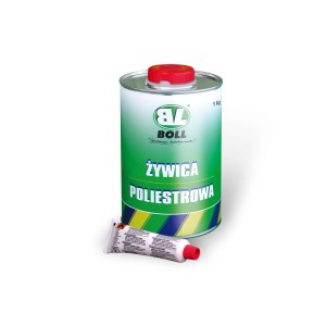 Żywica poliestrowa 1L+utw BOLL