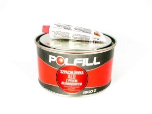 Kit szpachlowy  z   ALUMINIUM   POLFIL   1,8 kg