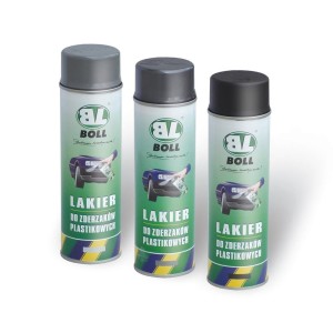 Lakier do zderzaków plast. spray BOLL 500ml czarny
