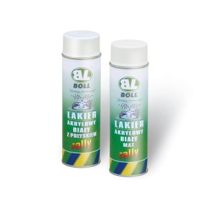 Lakier biały mat spray BOLL 500ml