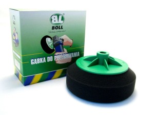 Dysk polerski gąbkowy BOLL gwint 14mm czarny