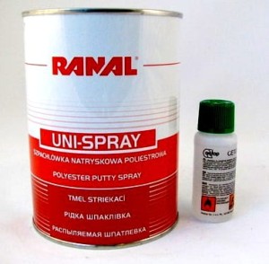 Szpachlówka natryskowa Ranal 1,2 kg