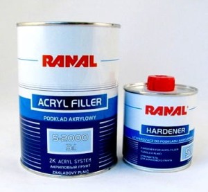 Podkład akrylowy Ranal S-2000  0,8 + utw. 5:1