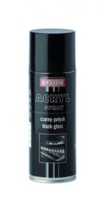 Lakier spray TROTON 400ml czarny połysk