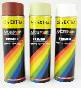 Lakier-spray Motip 0,5L podkład żółty