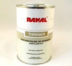 Rozpuszczalnik akrylowy 1L Ranal