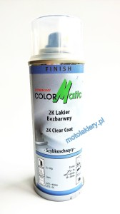 Lakier bezbarwny 2k z utwardzaczem 200ml ColorMatic