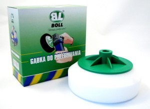 Dysk polerski gąbkowy BOLL gwint 14mm biały